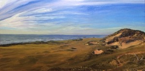 Pacific Dunes Hole 13 (10x20 inches) Not for sale