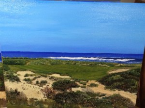 Maidstone Golf Club Hole 14 (16x20 inches)