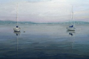 Lake Chautauqua Sailboats (10x12 inches) Not Available